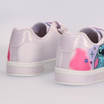 Stitch Disney light-up canvas sneakers