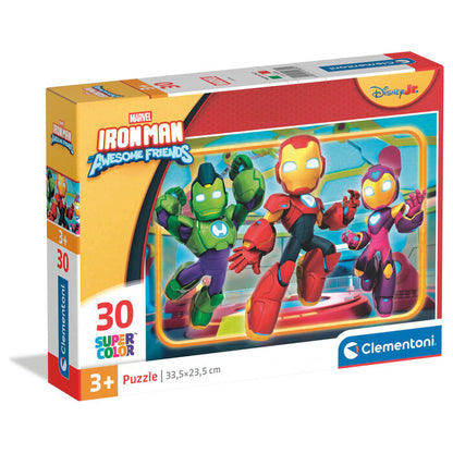 puzzle iron man and his marvel superteam 30pcs