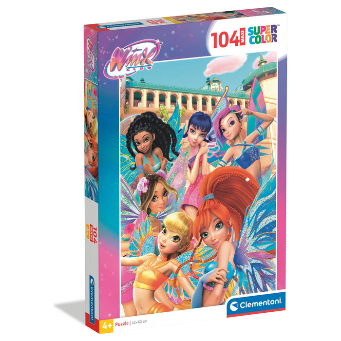 maxi winx puzzle 104pcs