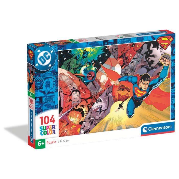 Superman DC Comics Puzzle 104pcs