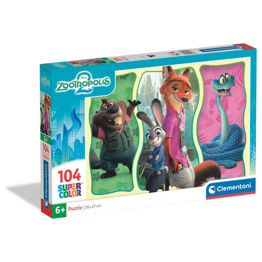 Zootropolis 2 Puzzle 104pcs