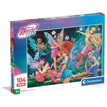 winx puzzle 104pcs