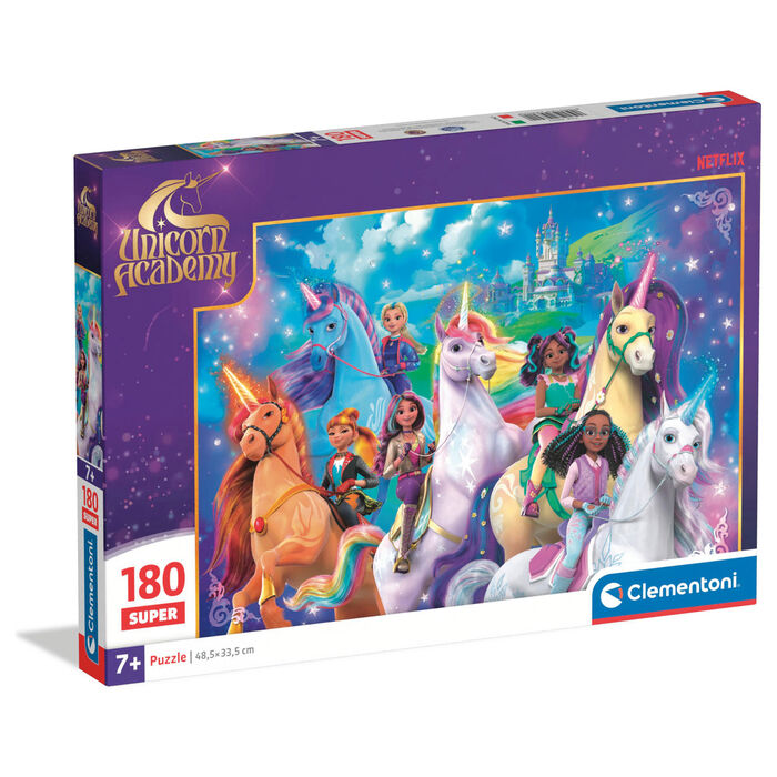 unicorn academy puzzle 180pcs