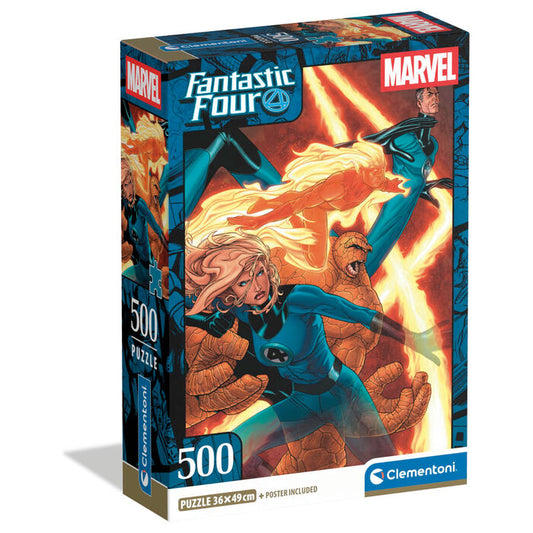 marvel fantastic four puzzle 500pcs