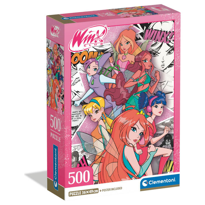 winx puzzle 500pcs