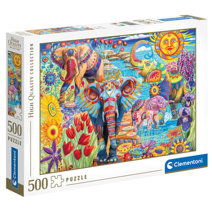 elephant carnival puzzle 500pcs