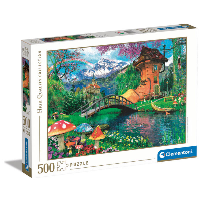 puzzle the old house of shoes 500pcs