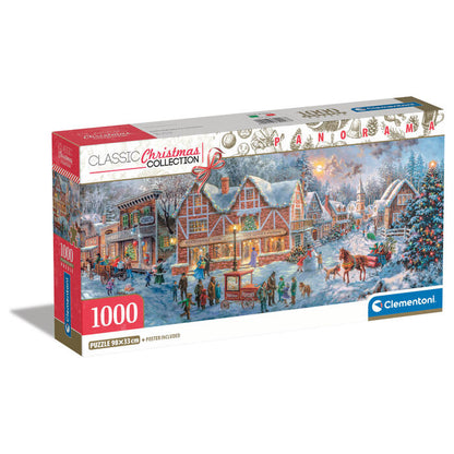 puzzle panorama getting ready for christmas 1000pcs