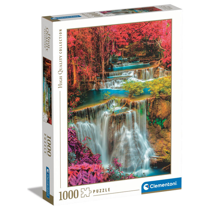 colorful thai falls puzzle 1000 pieces