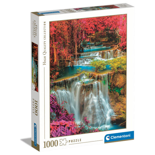 colorful thai falls puzzle 1000 pieces