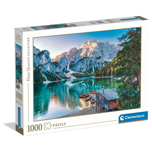 emerald lake puzzle braies 1000pcs