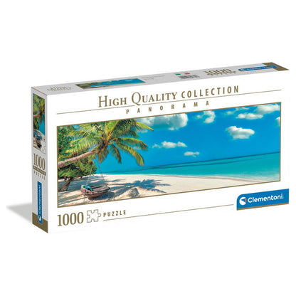 puzzle panorama swinging next to the ocean 1000 pieces
