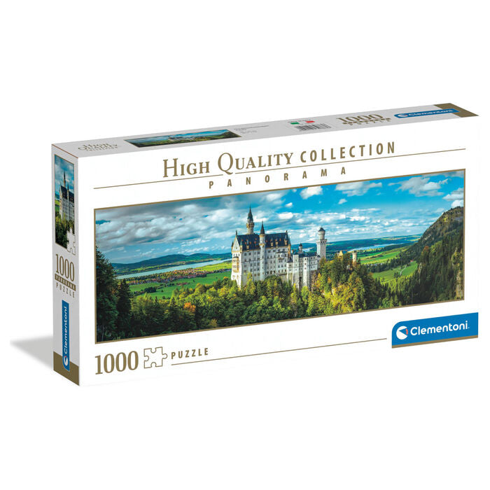 panorama puzzle neuschwanstein castle 1000 pieces