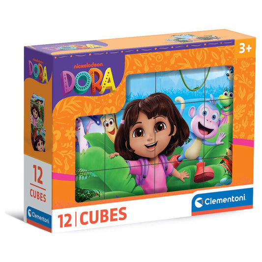 dora the explorer cube puzzle 12pcs