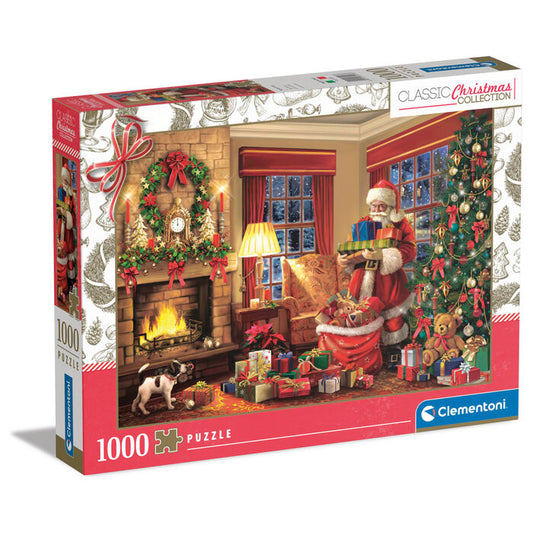 puzzle santa's visit 1000 pieces
