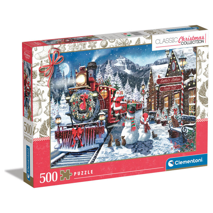 train station puzzle 500pcs