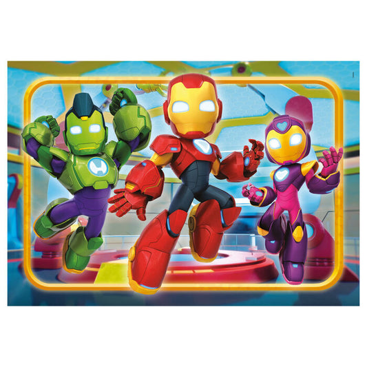 Puzzle Iron Man and His Marvel Superteam 30pcs