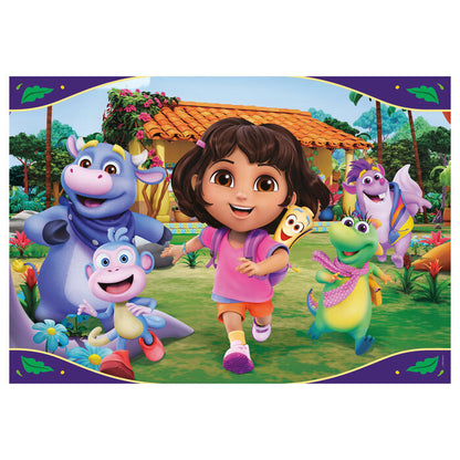 Puzzle Maxi Dora poznaje świat 24 elementy