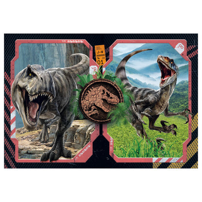 Jurassic World Puzzle 2x60pcs