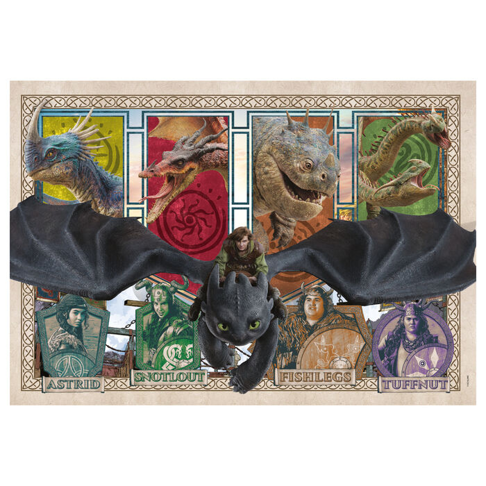 Jak wytresować smoka Puzzle 300 elementów