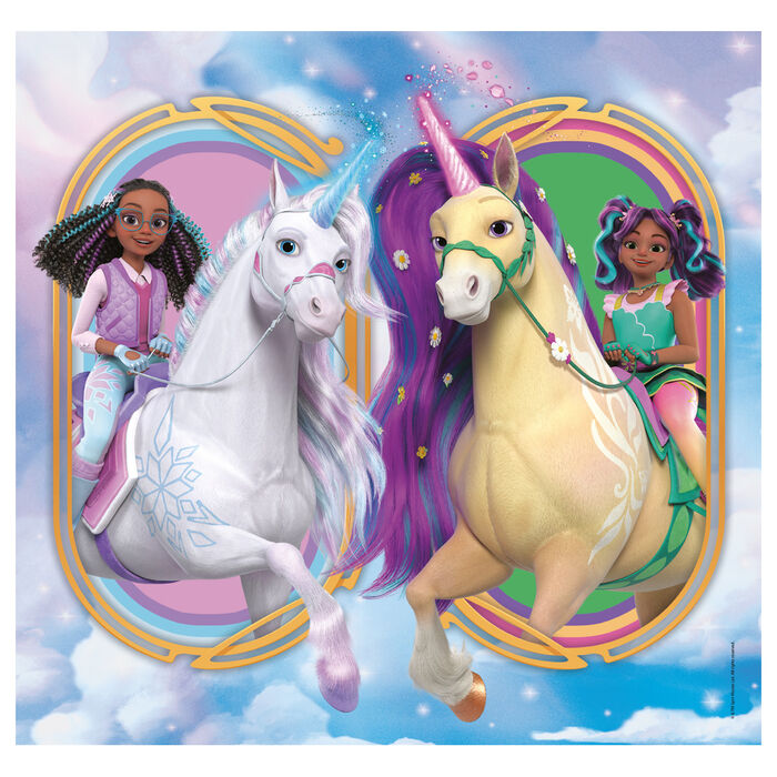 Puzzle Académie de la Licorne 3x48 pièces