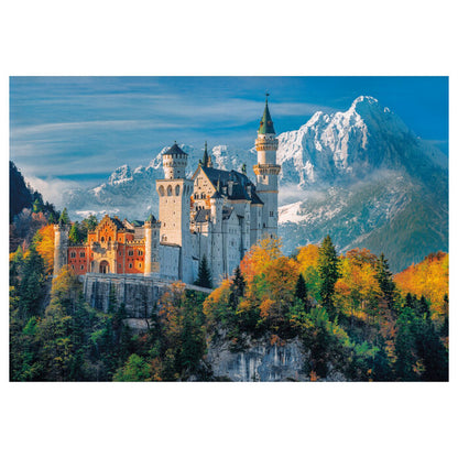 Quebra cabeça do Castelo de Neuschwanstein com 500 peças