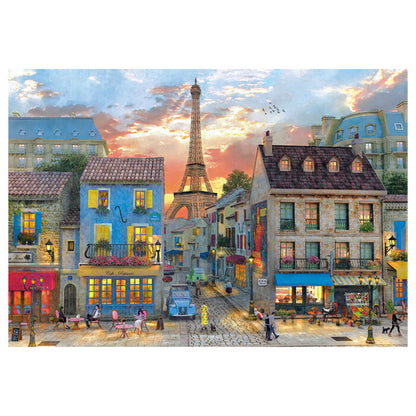 Puzzle Ulice Paryża 1000 elementów
