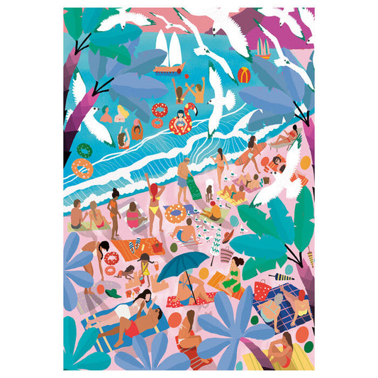 Sunday at the Beach Puzzle 1000pcs