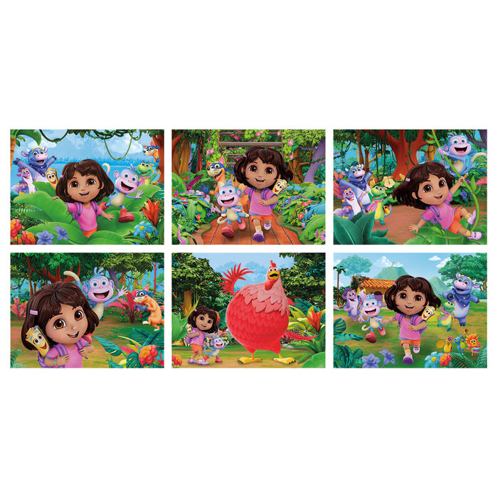 Dora the Explorer Cube Puzzle 12pcs