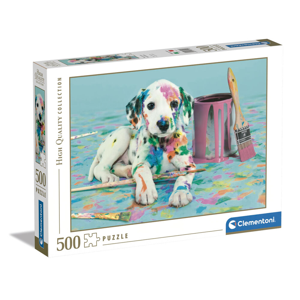 funny dalmatian puzzle 500pcs