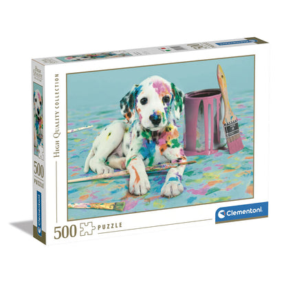 funny dalmatian puzzle 500pcs