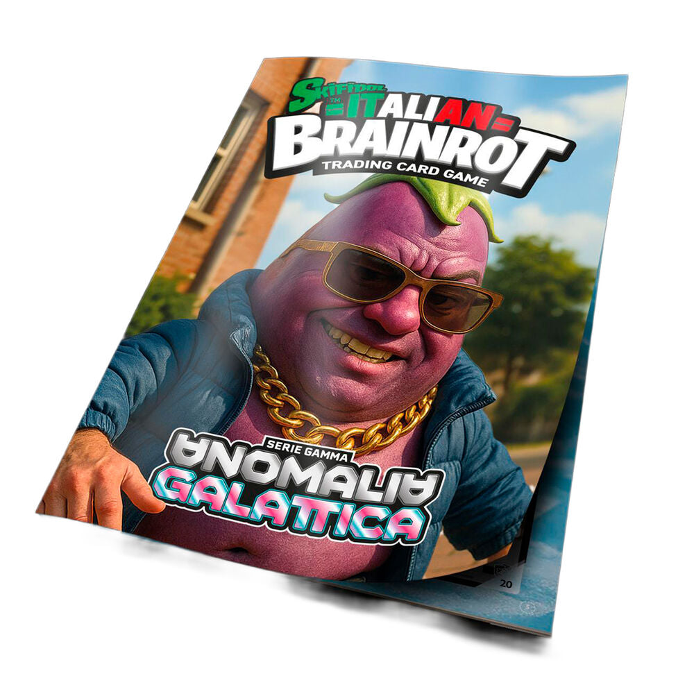album  pack of 7 collectible cards galactic anomaly series 3 italian brainrot italian