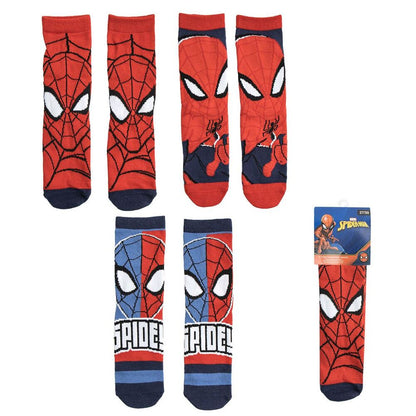 set of 3 marvel spiderman socks