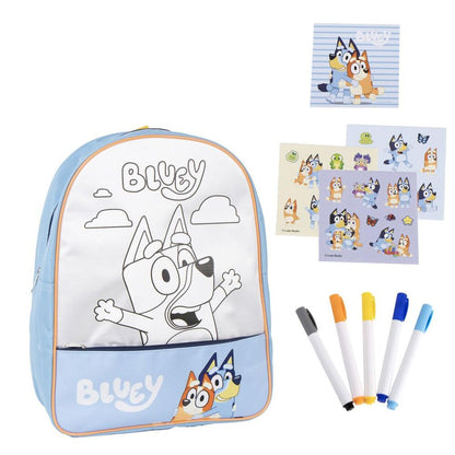 bluey diy backpack set
