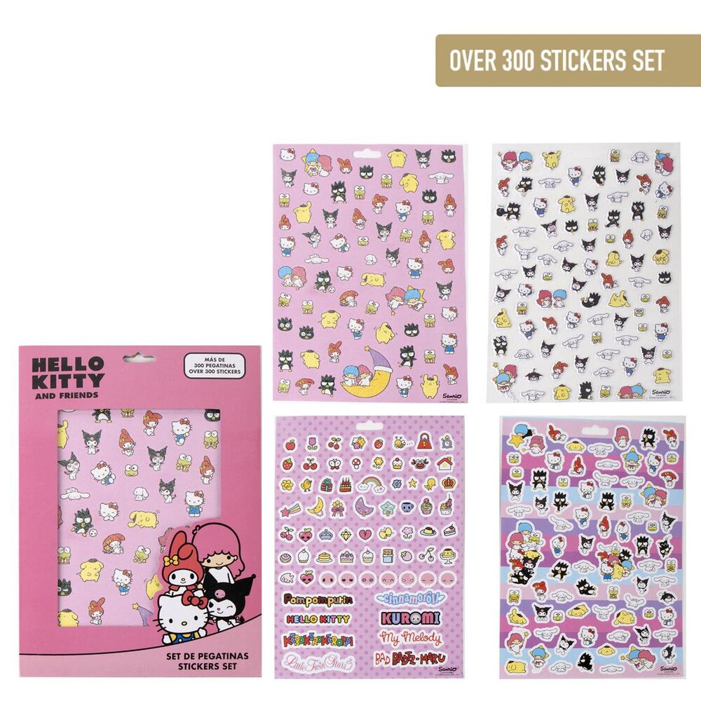 hello kitty sticker set
