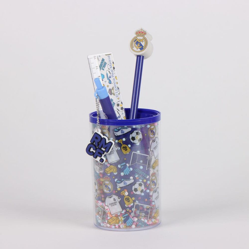 Real Madrid stationery pencil holder