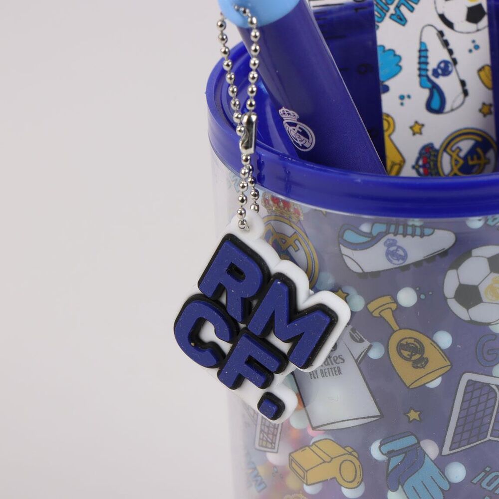 Real Madrid stationery pencil holder