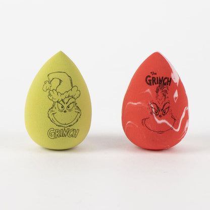 Blister pack of 2 makeup sponges, The Grinch