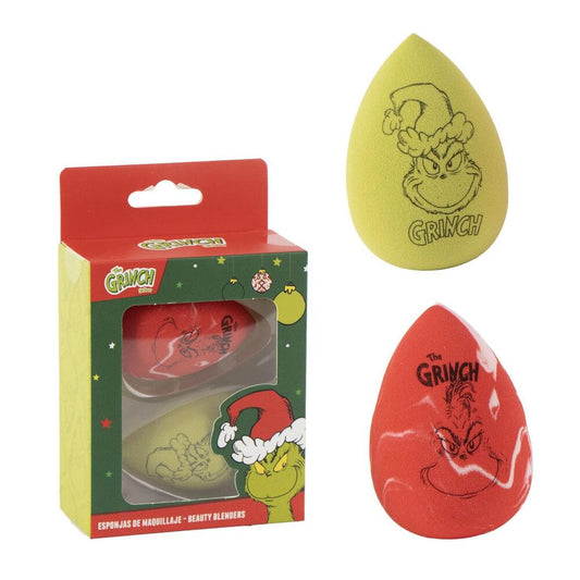 blister pack of 2 makeup sponges  the grinch