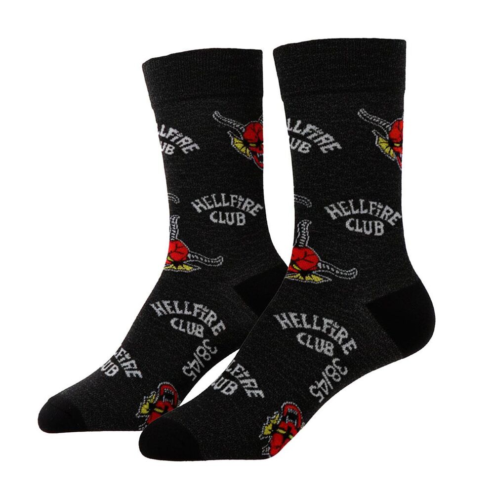 Hellfire Club Stranger Things Adult Socks