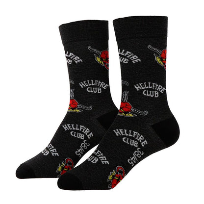 Hellfire Club Stranger Things Adult Socks
