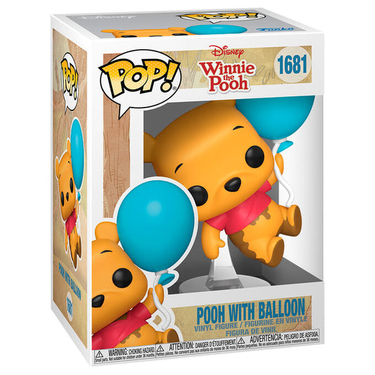 Statuetta POP Disney Winnie the Pooh con palloncino