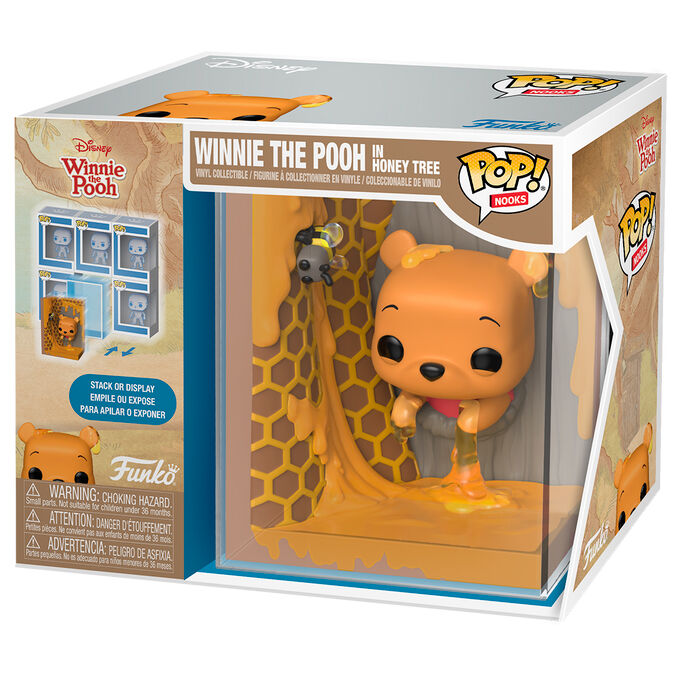 pop nooks figure disney winnie the pooh in honey tree