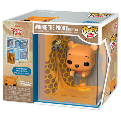 pop nooks figure disney winnie the pooh in honey tree