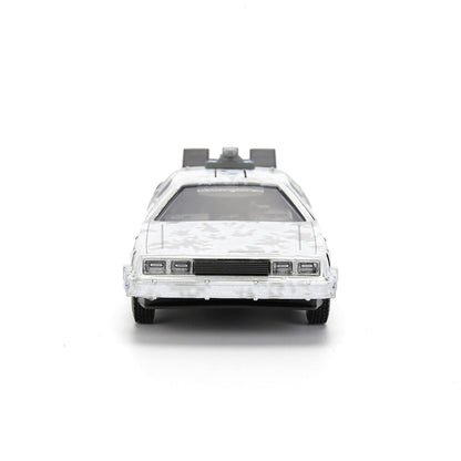Replica della Macchina del Tempo con Effetto Ghiaccio Dloriano  40° Anniversario Ritorno al Futuro