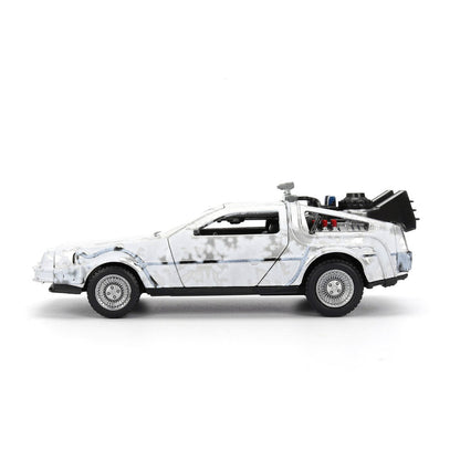 Replica della Macchina del Tempo con Effetto Ghiaccio Dloriano  40° Anniversario Ritorno al Futuro