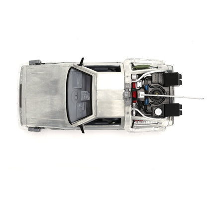 Replika DLorean Hollywood Rides Time Machine 40th Anniversary Back to the Future