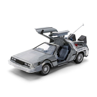 Replika DLorean Hollywood Rides Time Machine 40th Anniversary Back to the Future
