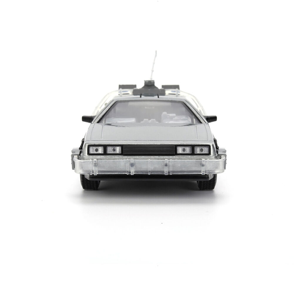 Replika DLorean Hollywood Rides Time Machine 40th Anniversary Back to the Future