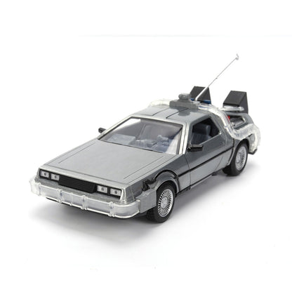 Replika DLorean Hollywood Rides Time Machine 40th Anniversary Back to the Future